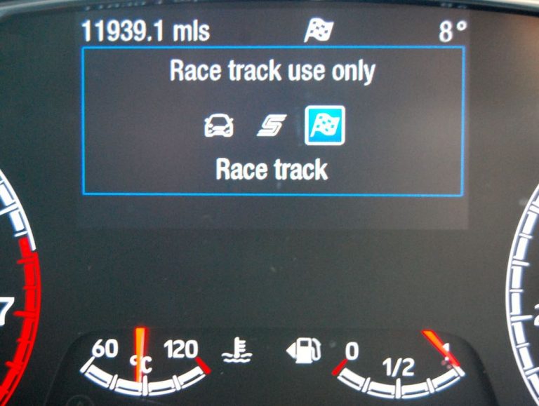 2019 Ford Fiesta ST Odometer